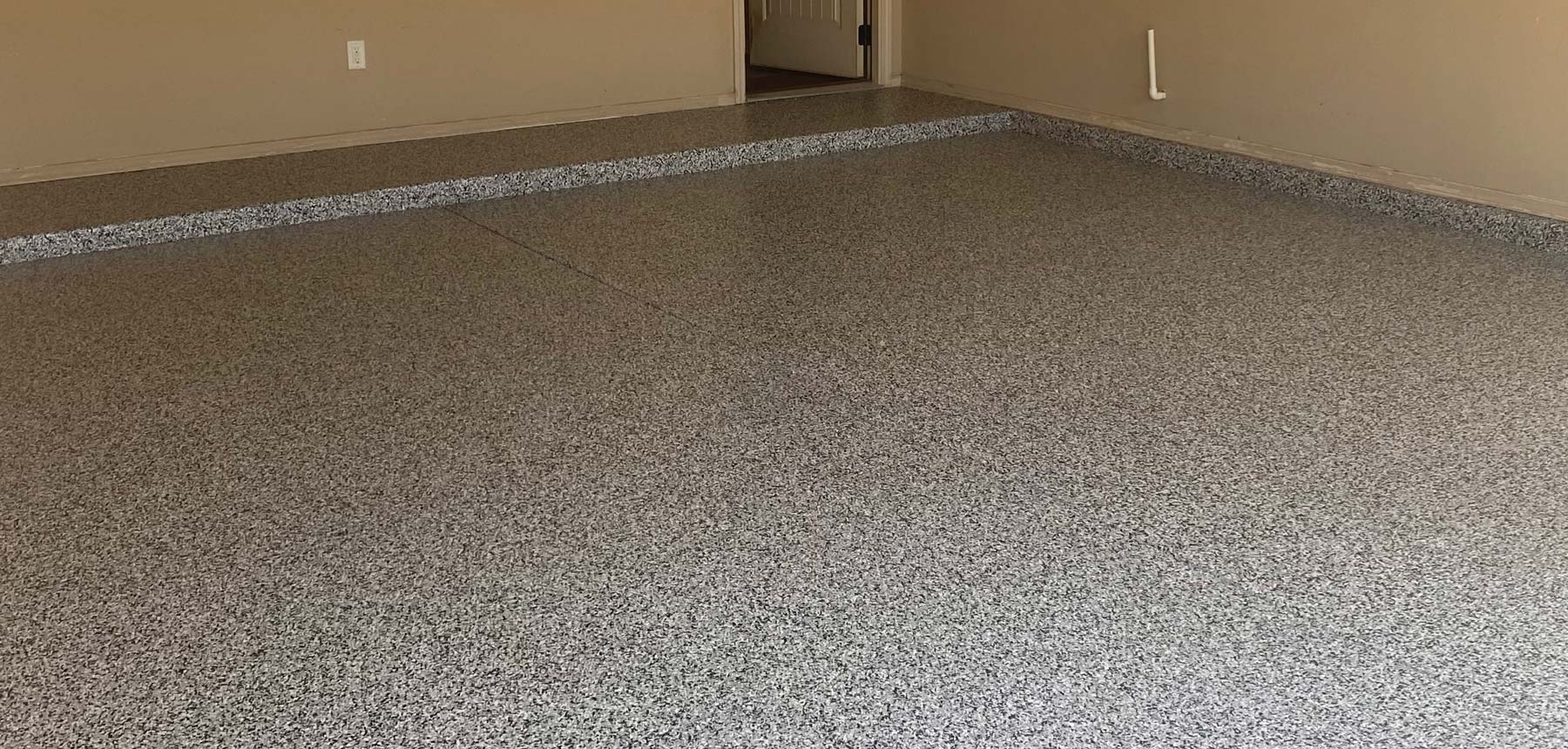 After concrete coating