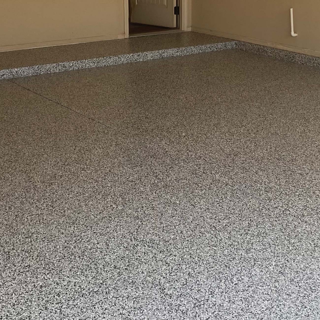 After concrete coating